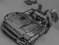 puzzle-3d-din-metal-butterfly-wing-sports-car