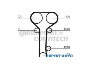 Curea distributie Ford Cougar 1998-2001 EC 1 000 156