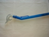 tub-de-respirat-sub-apa-albastru