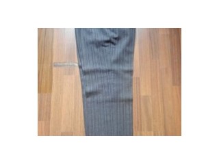 Pantaloni de costum (de stofă) culoare maro, pentru bărbați